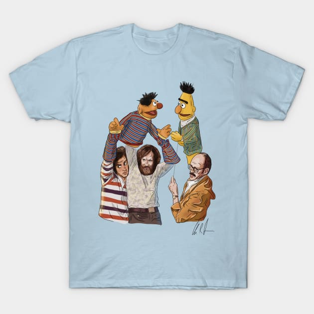 Jim & Ernie & Frank & Bert T-Shirt by 51Deesigns